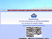 Tablet Screenshot of passepartout-broye.ch
